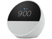 Echo Spot Amazon, Com Alexa, Som envolvente, Com Relógio, Smart Speaker, Branco - B0C2S3VVLW
