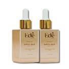 Eclé Paris kit 2 frascos: Sérum Facial Anti Idade Clareia Hidrata A Pele E Tira Rugas