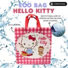 Eco Bag Sanrio Hello Kitty Sacola Grande para Compras e Mais