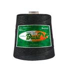 ECO Brasil Cor:02 - Preto nº6 Barbante Para Crochê - Soberano