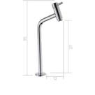 Eco Metais Torneira Mesa Cr Red Bica Alta 3020b