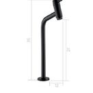 Eco Metais Torneira Mesa Pf Red Bica Alta 3020bpf