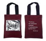 Ecobag 3d - martins fontes - animais no metrô - vinho