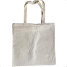 Ecobag 40x40cm com zíper LISA - 100% algodão
