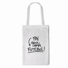 Ecobag Branca Personalizada Pequena Com Alça 20x30cm