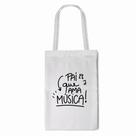 Ecobag Branca Personalizada Pequena Com Alça 20x30cm