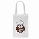 Ecobag Branca Personalizada Pequena Com Alça 20x30cm