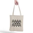 Ecobag Copacabana Rio de Janeiro Feminina grande Tecido Algodão Cru Ecológica 30x40 feira REC store