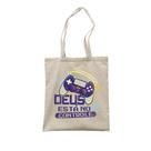 Ecobag Deus Está No Controle Studio Geek Ecobag Deus Está No Controle Studio Geek