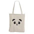 Ecobag Panda Bolsa de Praia Grande Sacola de Tecido Dobrável Ecológica Feminina 30x40 REC Store