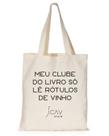 Ecobag personalizada clube do livro