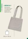 Ecobag Tipo Básica Linha 100 Algodão M