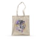 Ecobag Watercolor Wolf Studio Geek