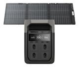 EcoFlow Delta 3 127V Kit Solar 160W Energia Portátil Backup Residencial
