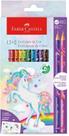 EcoLápis de Cor Faber-Castell Unicórnio, 12 Cores + 2 Lápis Misturinha EcoLápis de Cor Faber-Castell Unicórnio, 12 Cores + 2 Lápis Misturinha