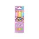 EcoLápis de Cor Multicolor 10 Cores em Tons Pastel Faber Castell