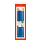 Ecolápis Grafite Azul Redondo com 6 Unidades - Faber-Castell Ecolápis Grafite Azul Redondo com 6 Unidades - Faber-Castell