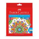 Ecolapis Lapis de Cor Faber Castell C/ 72 Cores + Apontador