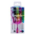 Ecoline Pincel Brush Pen C/ 5 Cores Primaria Aquarela