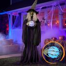 Ecrã iluminado para exterior JOYIN 183 cm Witch Animated Sound-Active
