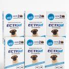 Ection Anti Pulgas, Carrapatos e Sarna - 12 Comprimidos Mastigáveis para Cães de 5-10kg