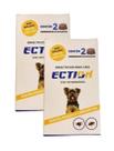 ECTION Anti Pulgas e Carrapatos para Cães e Gatos 2,5kg a 5kg Caixa com 4 Comp