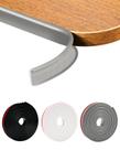 Edge Banding JSIWOTH, folheado em forma de U, 5 m, cinza autoadesivo