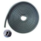Edge Trim Tsurpcao Black Pequena Borracha de PVC Canal U de 20 m