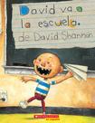 Edição em espanhol do livro Scholastic David Goes to School Edição em espanhol do livro Scholastic David Goes to School
