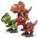 Edifício de construção removível de brinquedos de dinossauro para crianças Edifício de construção removível de brinquedos de dinossauro para crianças