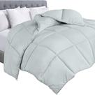 Edredão com inserção de edredom Utopia Bedding Queen Light Grey