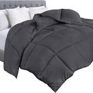 Edredão com inserção de edredom Utopia Bedding Twin Size, cinza Edredão com inserção de edredom Utopia Bedding Twin Size, cinza
