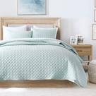 Edredão HORIMOTE HOME King Size azul aqua leve para o verão