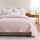 Edredão HORIMOTE HOME King Size de microfibra rosa claro