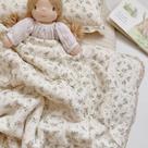 Edredão infantil BuLuTu Twin Bed 152x198 cm com padrão de romã