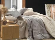 Edredom Altenburg Blend Luxo - Boho Cinza Dove