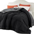 Edredom Bedsure Cal King preto/cinza GentleSoft