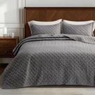 Edredom Bedsure Queen Size Cinza - Leve e com 2 Fronhas Edredom Bedsure Queen Size Cinza - Leve e com 2 Fronhas