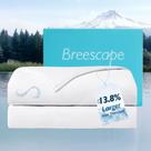 Edredom Breescape Cooling Comforter Throw Size Snow White