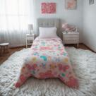 Edredom Cama Solteiro Dupla Face Infantil Diversas Estampas