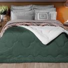 Edredom Casal Plush Sherpa Liso - Hedrons