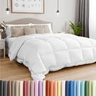 Edredom CGK Unlimited Queen Size branco para toda a temporada