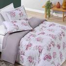 Edredom Coberdrom Michigam Queen Dupla Face - Lilac - 100% Poliéster