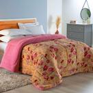 Edredom Coberdrom Sonobom Solteiro Sherpa - Floral Rosê