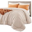 Edredom com inserção de edredom Bedsure Edredons acolchoados Oversize Queen