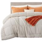 Edredom com inserção de edredom, edredons acolchoados Bedsure King Linen