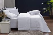 Edredom Coteminas T Mix 180 Fios Queen Branco - Conforto e Estilo