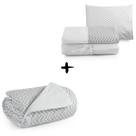 Edredom de Bebê Mini Cama Lençol 3 pçs com Elástico Moderno