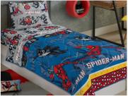 Edredom Dupla Face Estampado Spider Man Homem Aranha Lepper