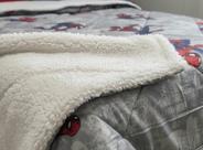 Edredom Dupla Face Infantil Sherpa Estampado